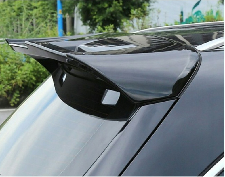 Lip Spoiler (1234 Upgrade, Black) for Mercedes GLC X253 2015-2022 - image 1