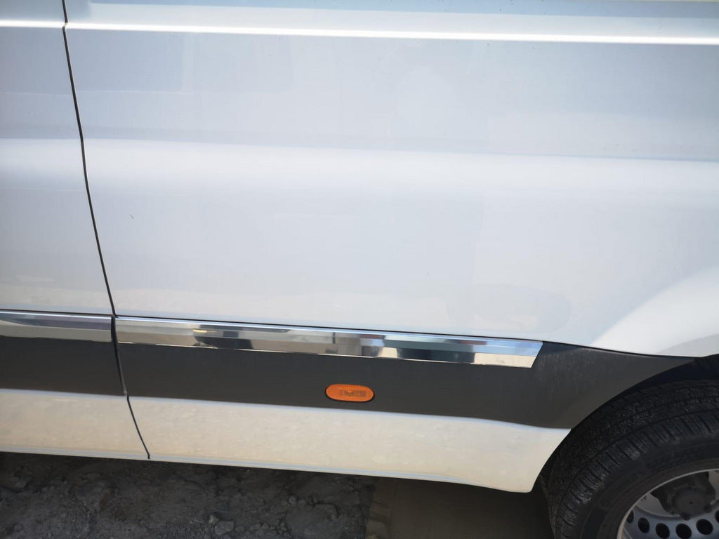 Stainless Steel Door Moldings (10 pcs, ExtraLong) for Mercedes Sprinter W907/W910 2018- - image 4