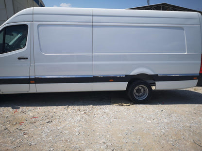 Stainless Steel Door Moldings (10 pcs, ExtraLong) for Mercedes Sprinter W907/W910 2018- - image 3