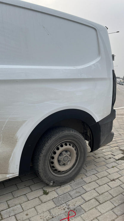 Wide fender flares (4 pcs, black) for Ford Custom 2023- - image 2