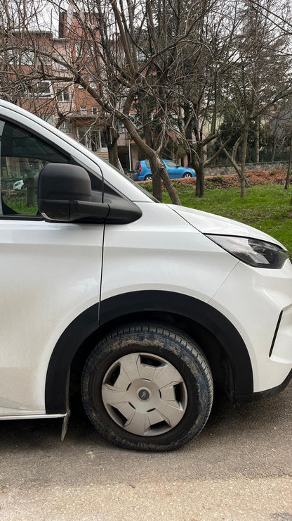 Wide fender flares (4 pcs, black) for Ford Custom 2023- - image 5