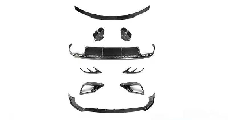 Carbon Overlay Kit BRB for Mercedes S-class C217 Coupe 2014-2020 - image 12