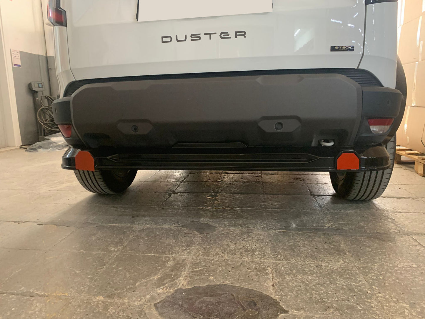 Rear Diffuser EuroCap (ABS, Gloss) for Dacia Duster 2024- - image 1