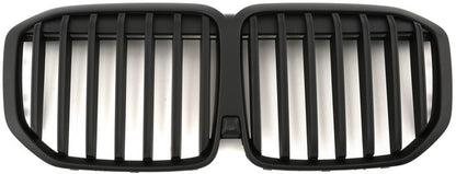 Kidney Grille 1 Bar (2023+, Matte Black) for BMW X7 G07 2019- - image 2