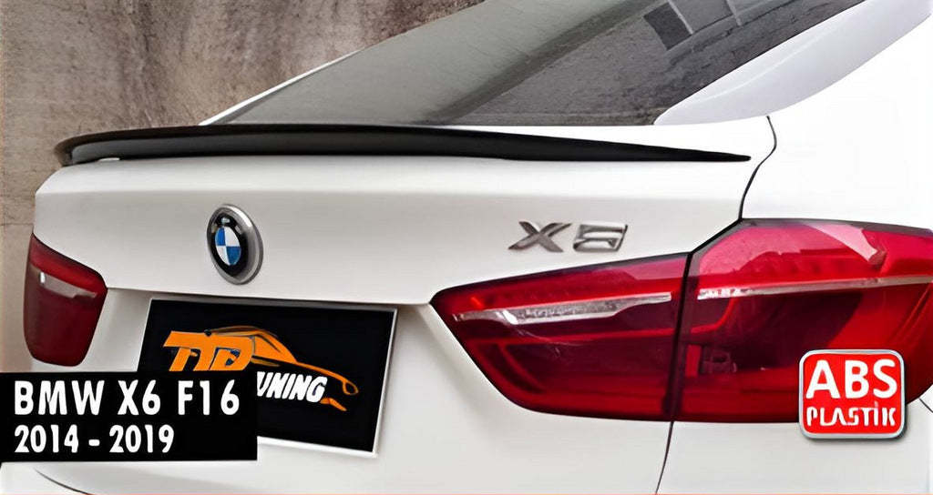 DPT Spoiler (Gloss Black) for BMW X6 F-16 2014-2019 - image 2