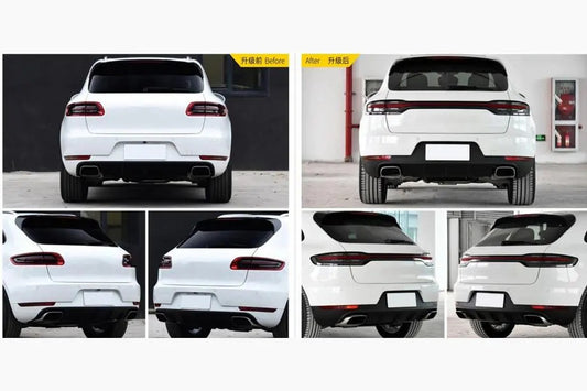 Rear Facelift Conversion Kit for Porsche Macan 2014-2024 - image 1