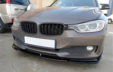 DPT Lip front bumper cover for stock version (2015-2018, gloss black) for BMW 3 series F-30/31/34 2012-2019 - image 2