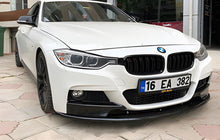 Front Bumper Lip DPT (for M-Performance, Gloss Black) for BMW 3 Series F-30/31/34 2012-2019 - image 1