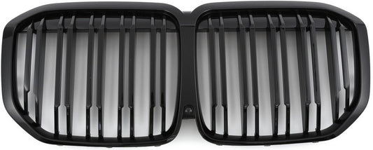 Kidney Grilles M-Look (2019-2022, Matte Black) for BMW X7 G07 2019- - image 2