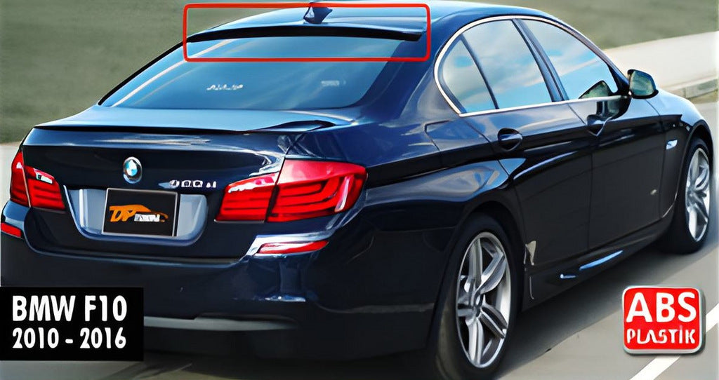 DPT Rear Spoiler (for F10, Gloss Black) for BMW 5 Series F-10/11/07 2010-2016 - image 1