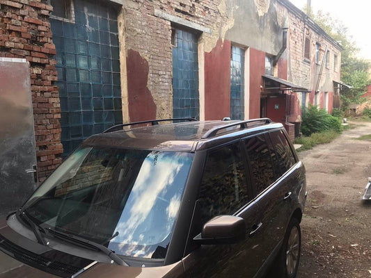 Aluminum Roof Rails (Black) for Range Rover III L322 2002-2012 - image 1