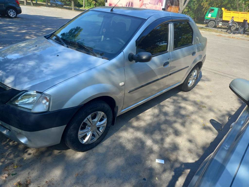 Windbreakers (4 pcs., Sunplex Sport) for Dacia Logan I 2008-2012 - Reelken Auto