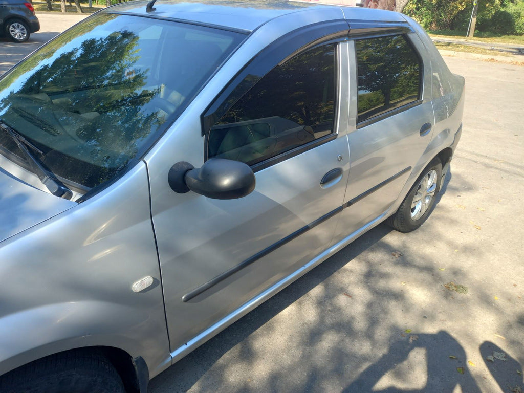 Window Deflectors (4 pcs, Sunplex Sport) for Renault Logan I 2008-2013 - image 1