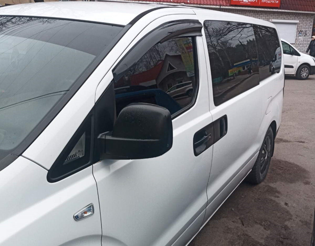 Window Deflectors (2 pcs, Sunplex Sport) for Hyundai H300, H1, Starex 2008-2020 - image 2