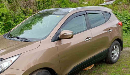 Window Deflectors (4 pcs, Sunplex Sport) for Hyundai IX-35 2010-2015 - image 3
