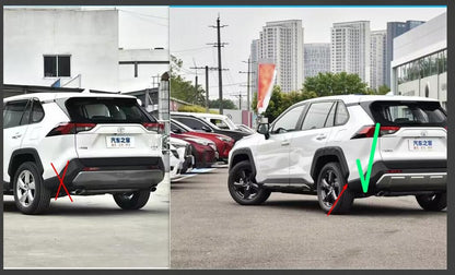 Premium Mud Flaps 2022+ (Long Wheel Arch, 4 pcs) for Toyota Rav 4 2019- - image 2