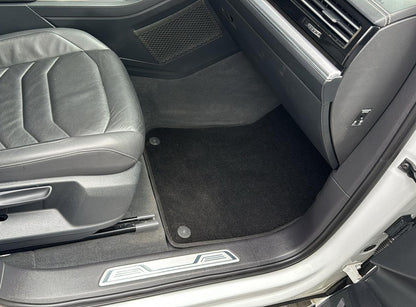 Premium textile rugs (black) for Volkswagen Touareg 2018↗ - image 2