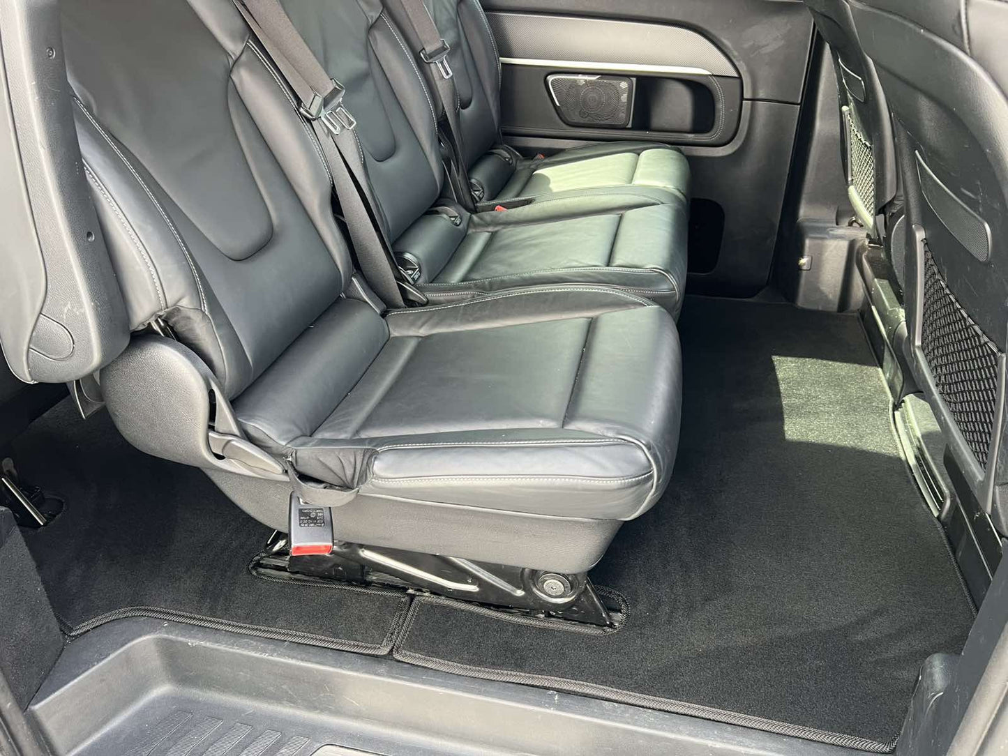 Classic V-class textile mats, ExtraLong 2 side (Only self-delivery, full interior, Black) for Mercedes Vito / V-class W447 2014↗ year - image 5