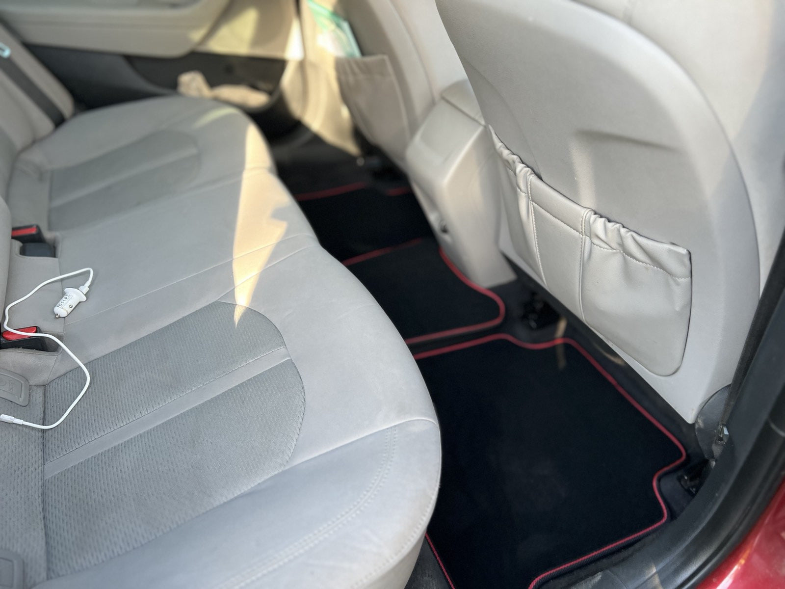 Premium textile mats (SD, Black) for Hyundai Sonata LF 2014-2019 - image 5