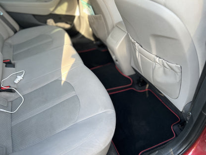 Textile Floor Mats Premium (Black) for Hyundai Sonata LF 2014-2019 - image 5