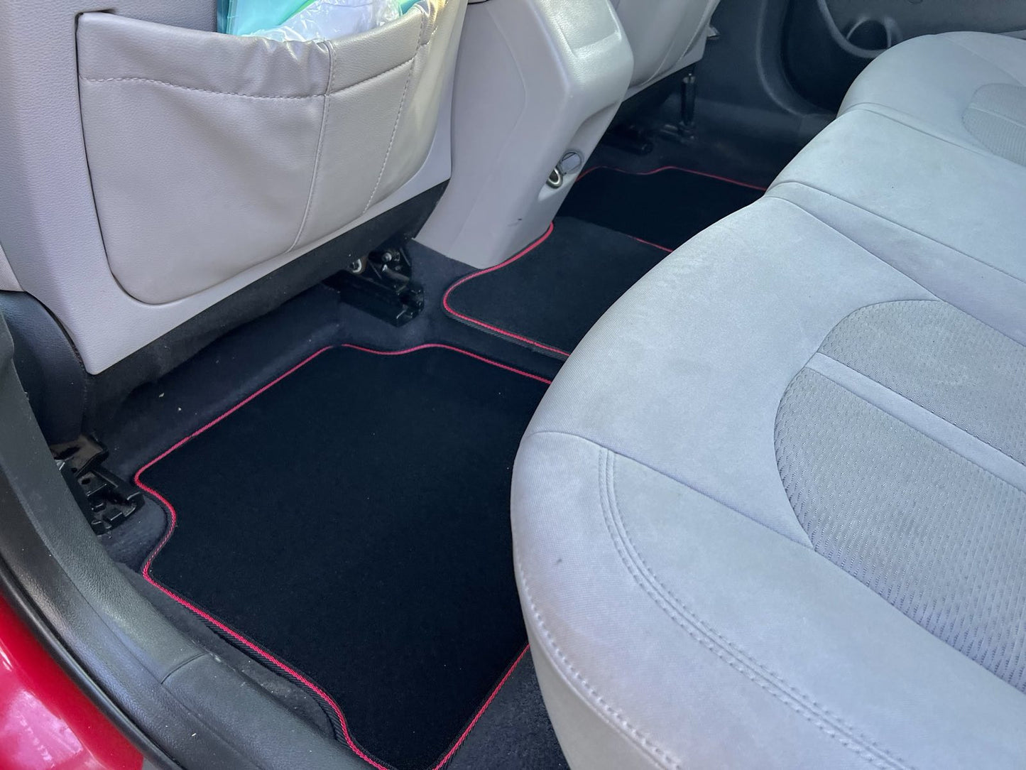 Textile Floor Mats Premium (Black) for Hyundai Sonata LF 2014-2019 - image 4