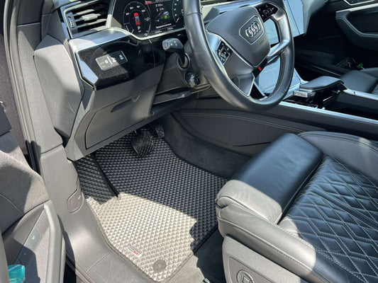 EVA Floor Mats (Gray) for Audi e-Tron 2018-2022 - image 1
