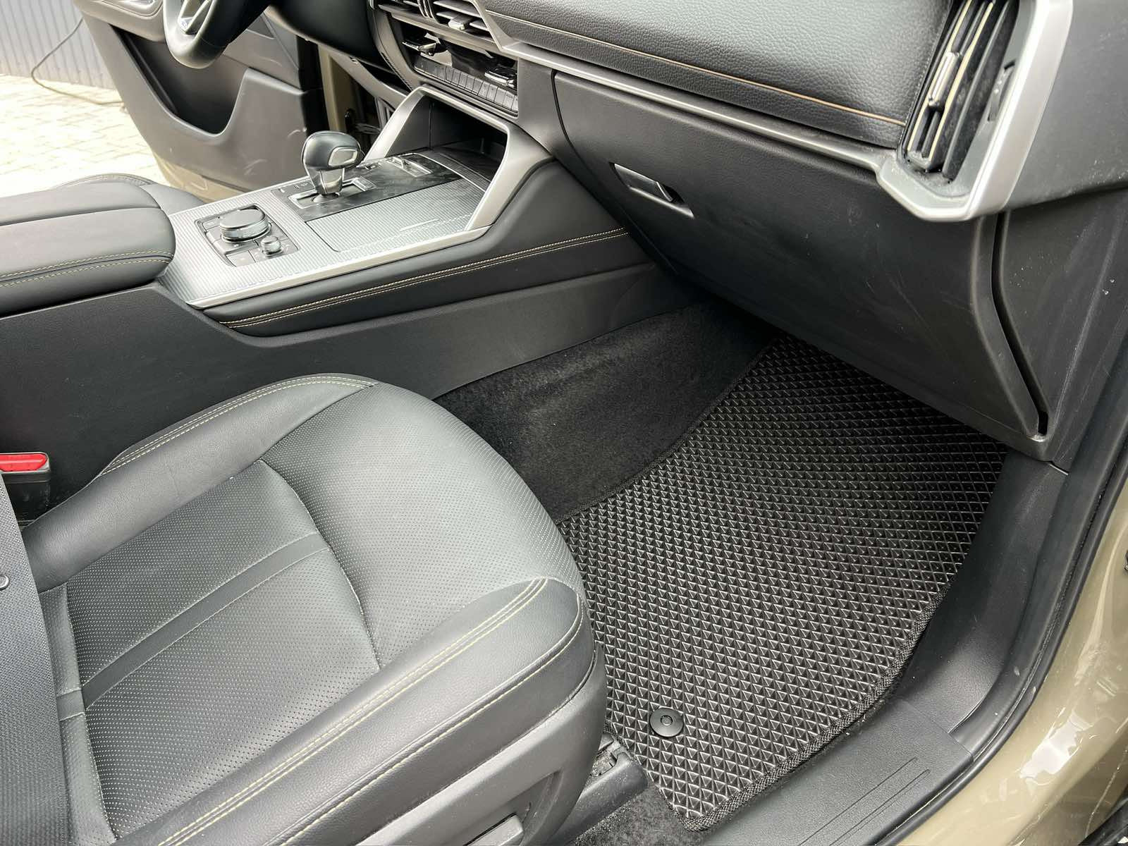 EVA Floor Mats (Black) for Mazda CX-70 2024- yy - image 2