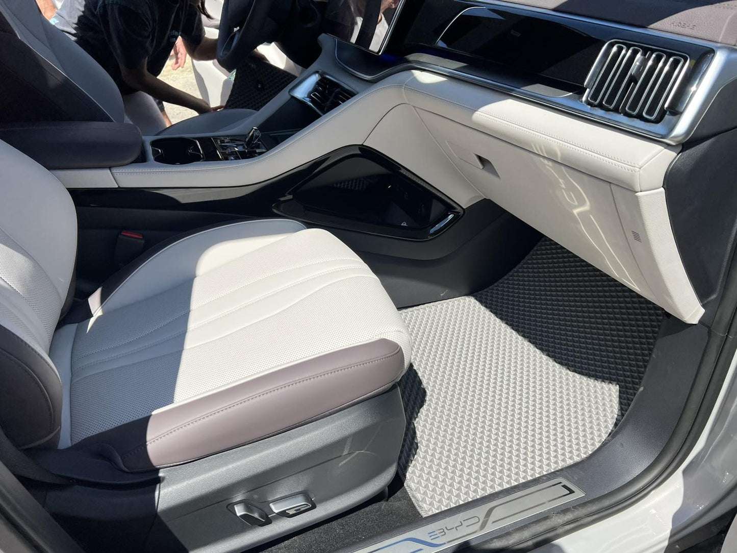 EVA Floor Mats (for BYD Song Plus EV, Gray) for BYD Song 2023- - image 2