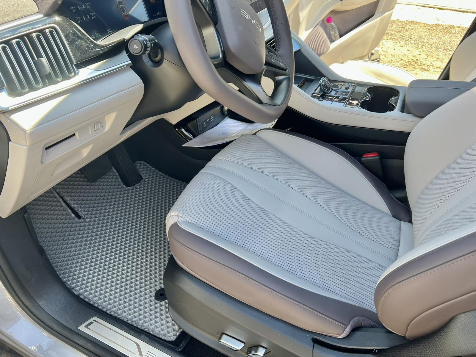 EVA Floor Mats (for BYD Song Plus EV, Gray) for BYD Song 2023- - image 1