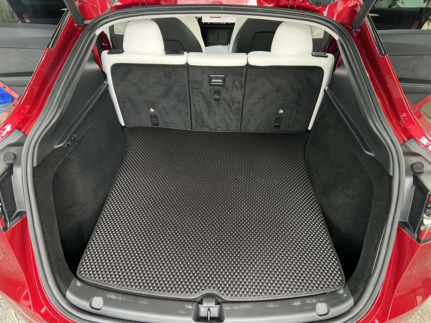 EVA Trunk Mat (5-Seater, Black) for Tesla Model Y 2020- - image 1