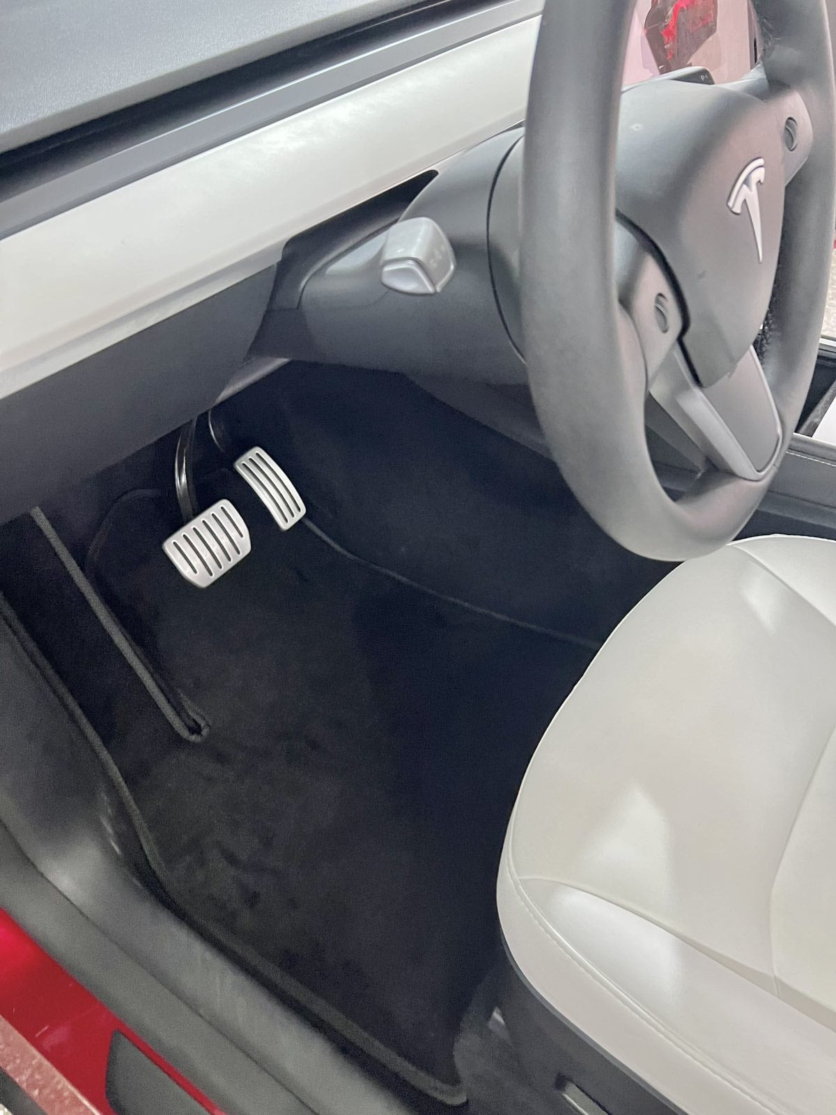 Textile Floor Mats Premium (5-Seater, Black) for Tesla Model Y 2020- - image 6