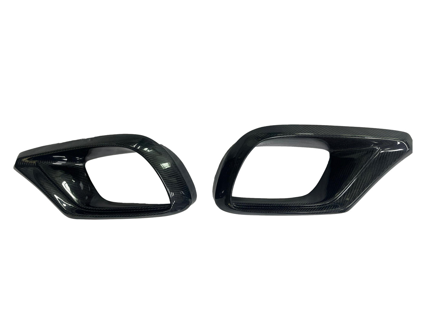 Carbon Inserts Front Bumper (for AMG 2018-2021) for Mercedes S-сlass W222 2013-2020 - image 2