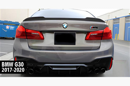 CS-Style Spoiler (Gloss Black) for BMW 5 Series G30/31 2017-2023 - image 1